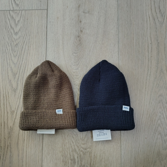 Katin Other - Katin Kids Beanie Set - Brown and Dark Blue